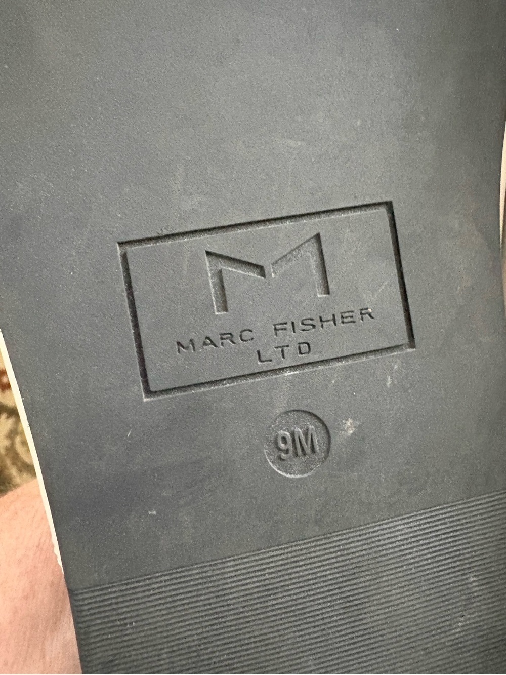 Marc Fisher LTD Fresno Women’s Chain Sandals Size 9 Chalk Gray Comfort Summer - Picture 2 of 11